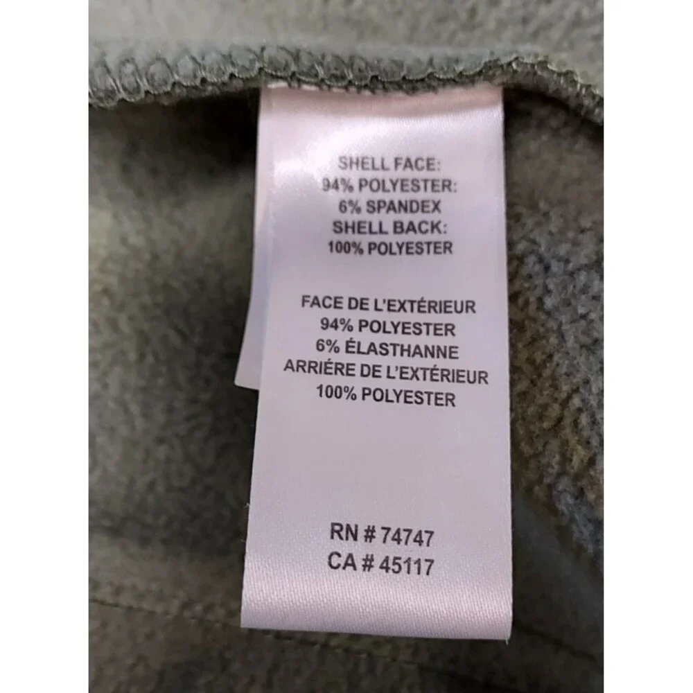 RedHead Men's Softshell Jacket Large Olive‎ Green Fleece Lined Full Zip Outdoor